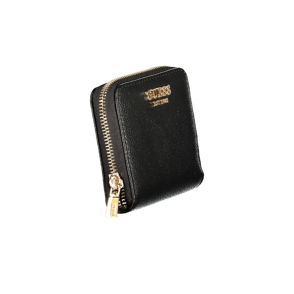 Guess Jeans Black Polyurethane Women's Wallet