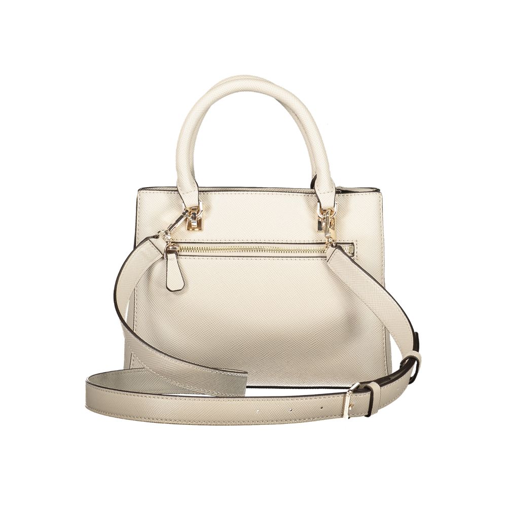 Guess Women's Handbag in Beige Polyurethane