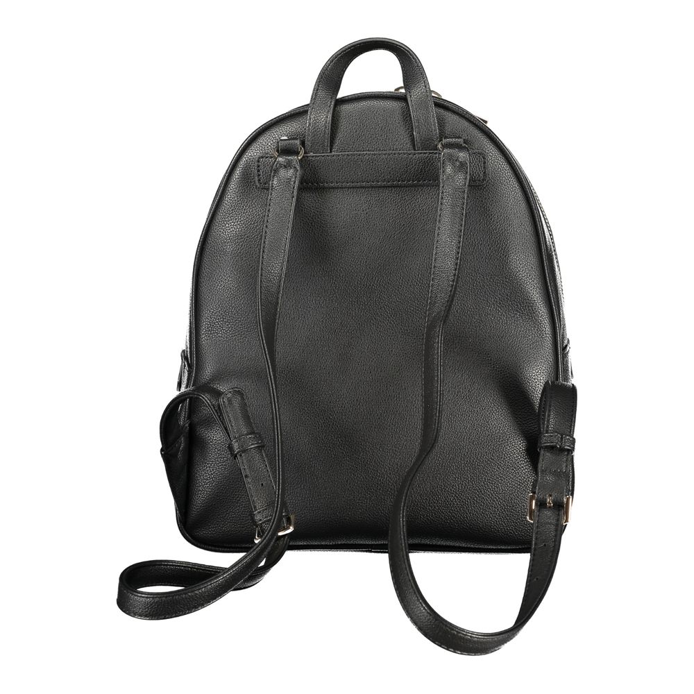 Guess Jeans Schwarzer Rucksack aus Polyurethan für Damen