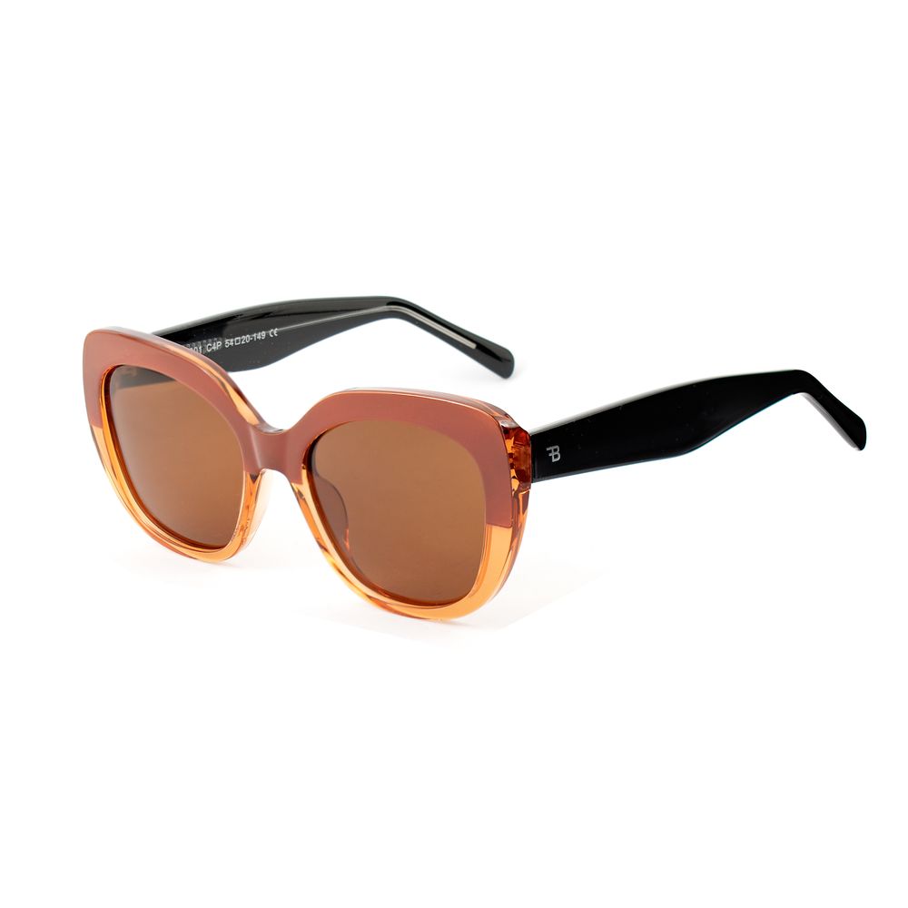 Bobroff Braune Sonnenbrille aus Acetat