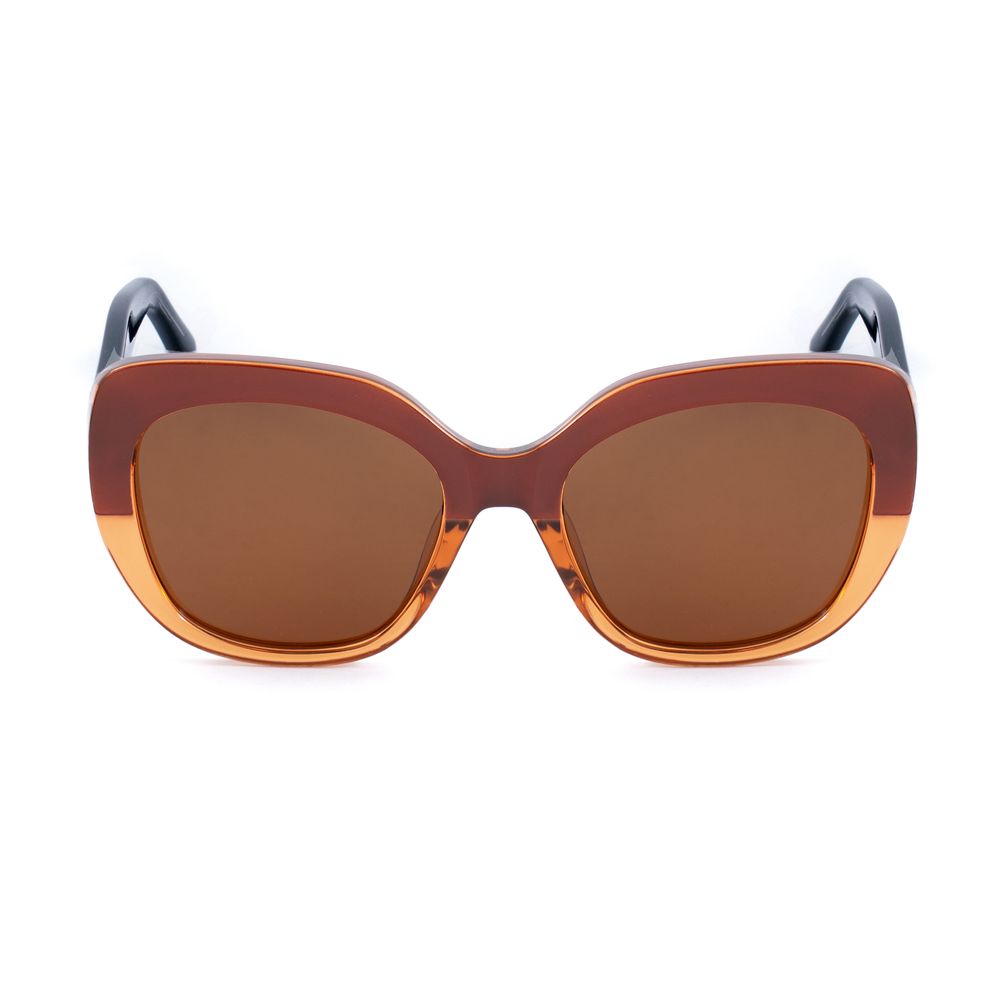 Bobroff Braune Sonnenbrille aus Acetat