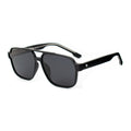 Bobroff Sonnenbrille aus schwarzem Acetat