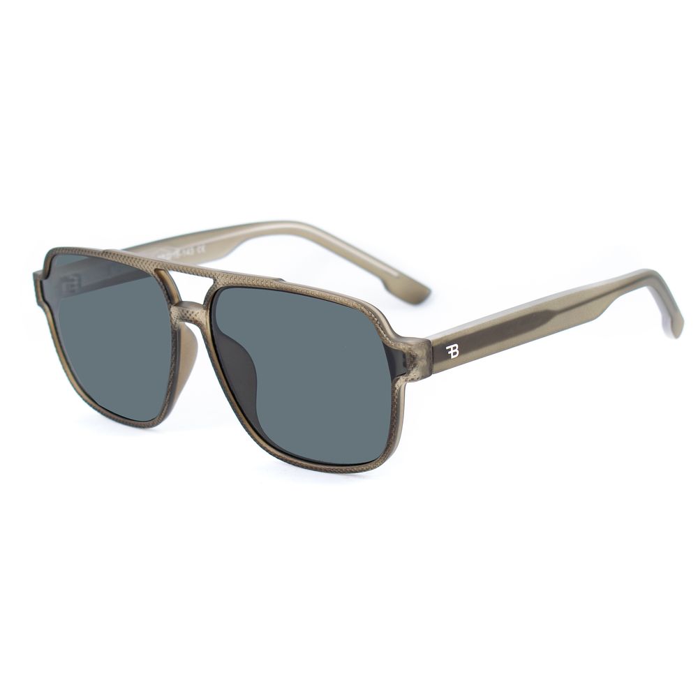 Bobroff Graue Sonnenbrille aus Acetat