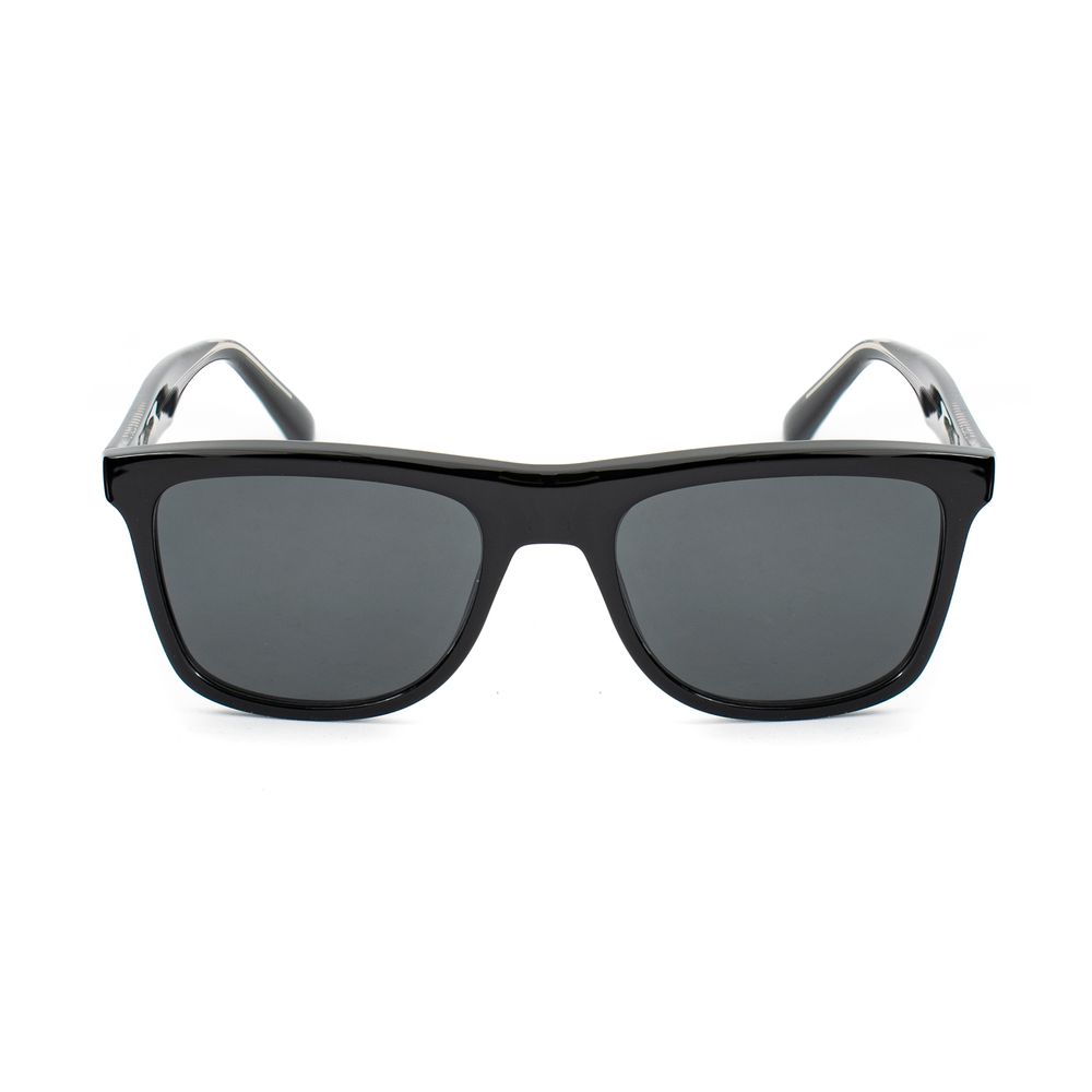 Bobroff Schwarze Sonnenbrille aus Acetat