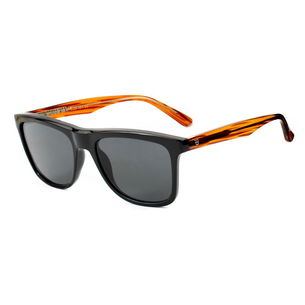 Bobroff Braune Sonnenbrille aus Acetat
