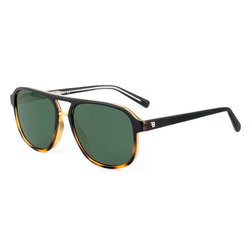 Bobroff Braune Sonnenbrille aus Acetat