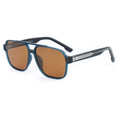 Bobroff Blaue Sonnenbrille aus Acetat