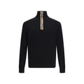 Burberry Black Wool Sweater