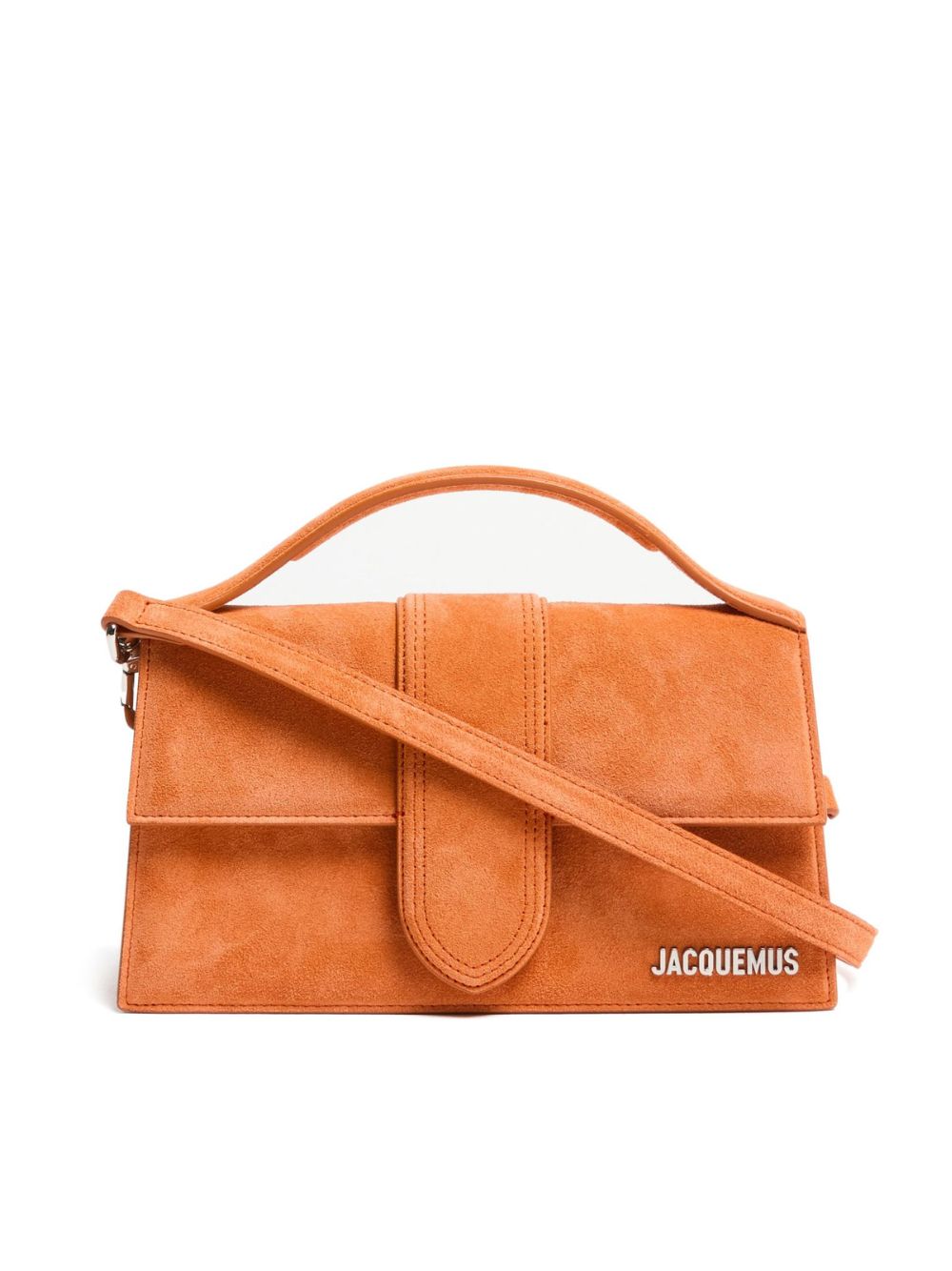 Jacquemus Le Grand Bambino Terracotta Leather Handbag