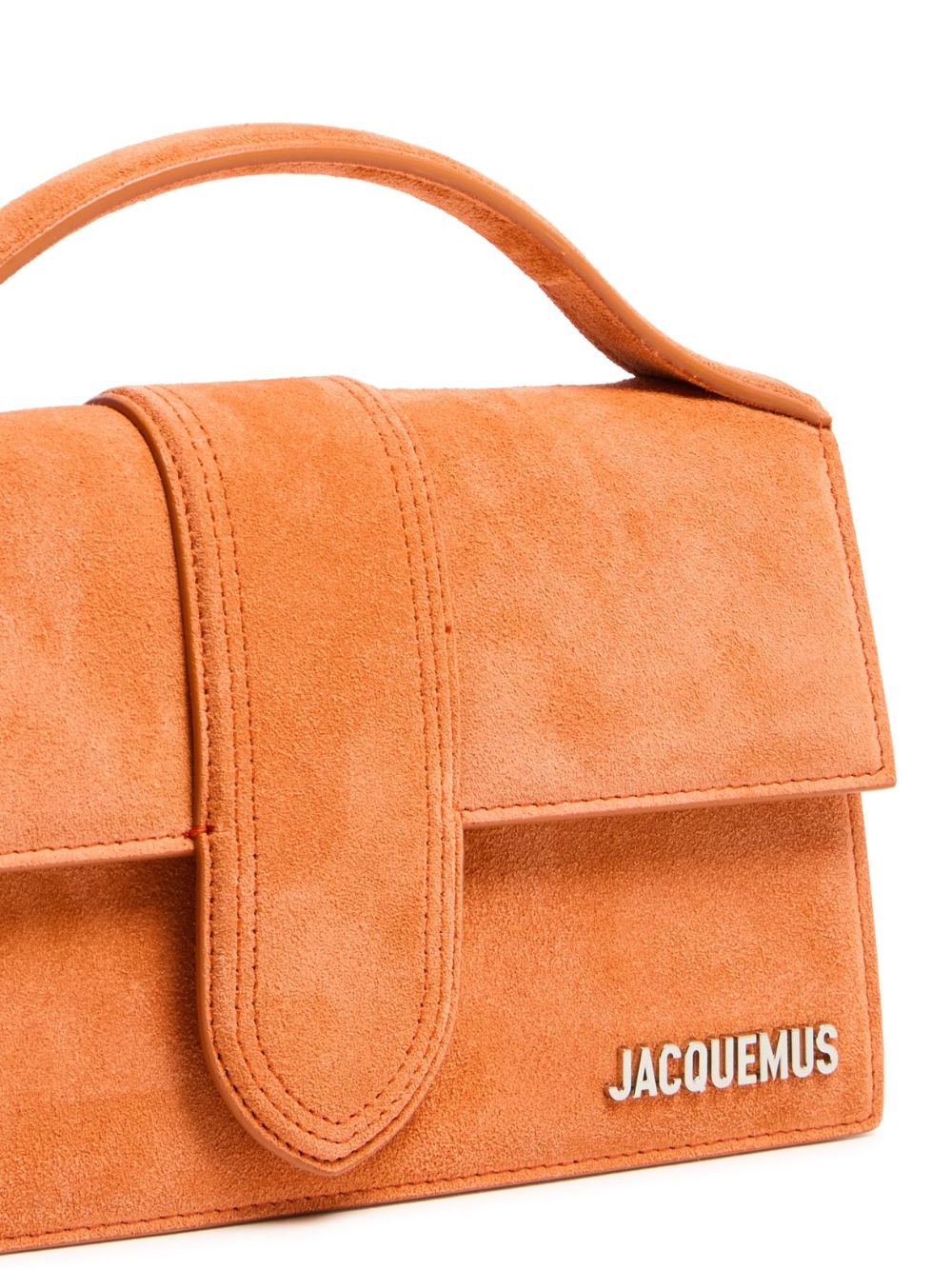 Jacquemus Le Grand Bambino Terracotta Leather Handbag
