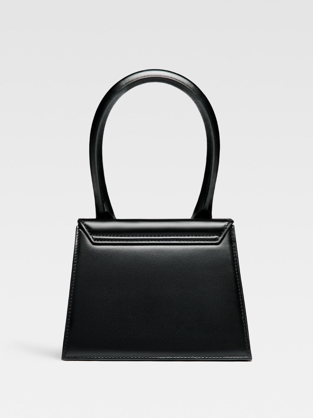 Jacquemus Schwarze Lederhandtasche Le Chiquito moyen