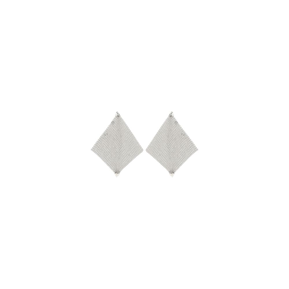Rabanne Silver-Plated Brass Earrings