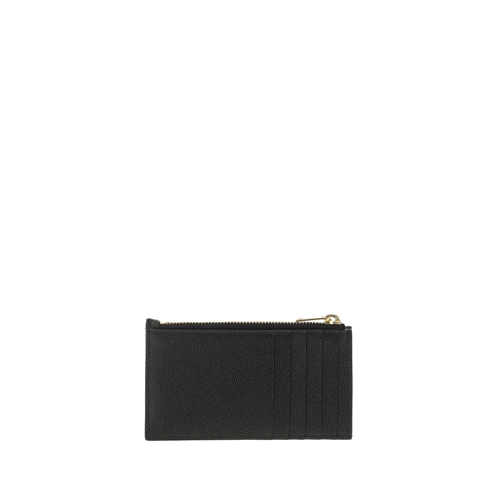 Saint Laurent Black Calfskin Bos Taurus Wallet