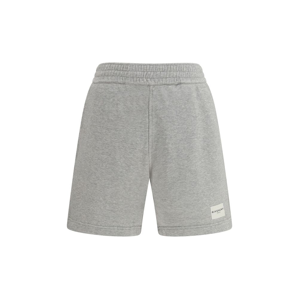 Givenchy Graue Baumwoll-Bermudashorts