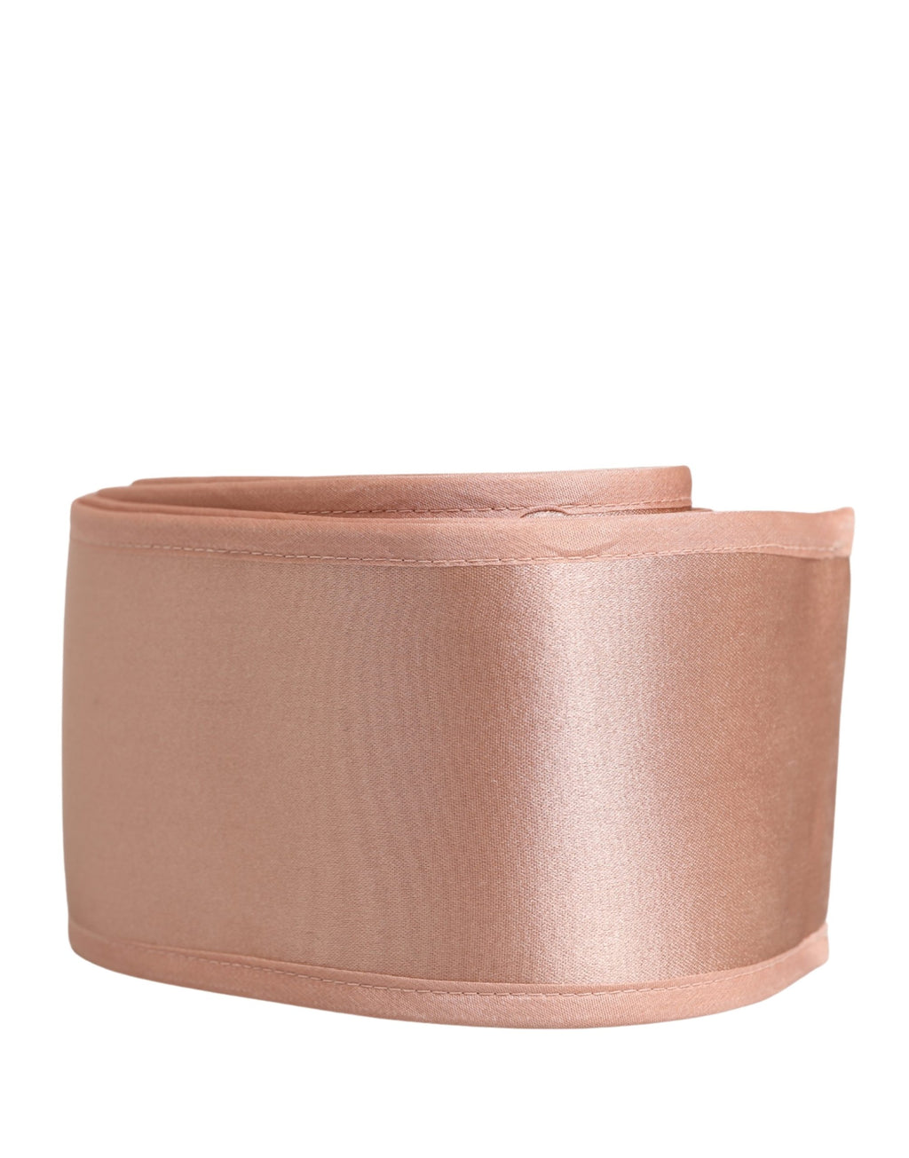Dolce & Gabbana Damen-Gürtel aus hellrosa Seidensatin