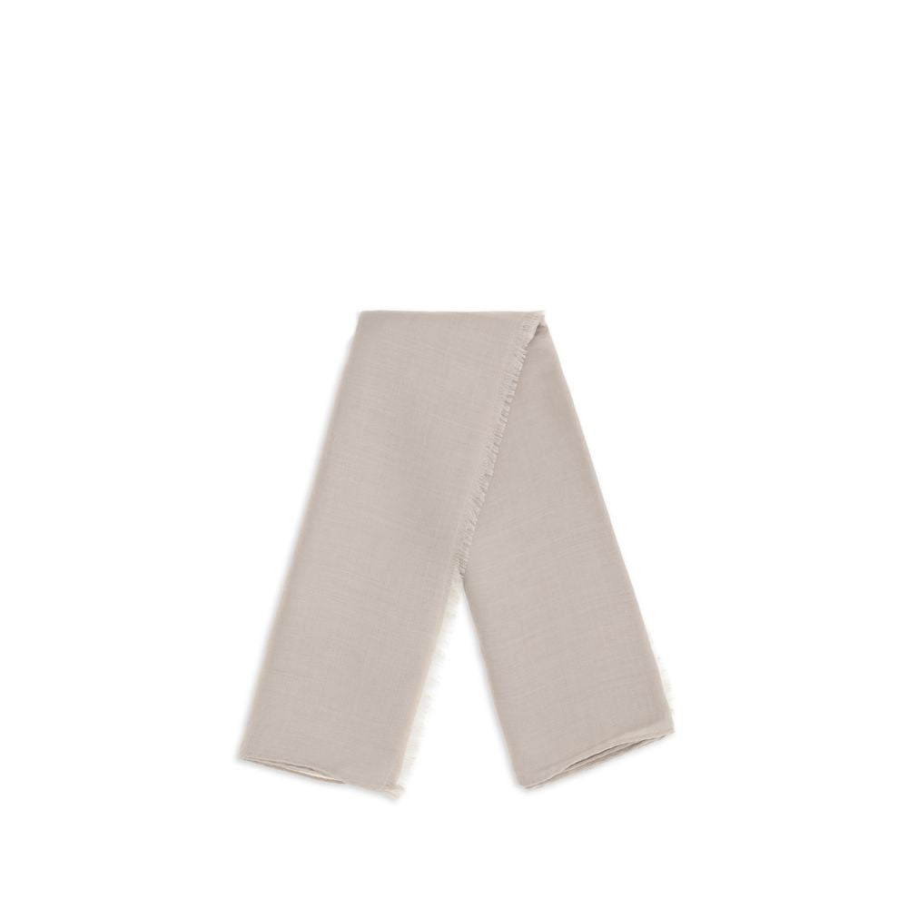 Max Mara Beiger Seidenschal