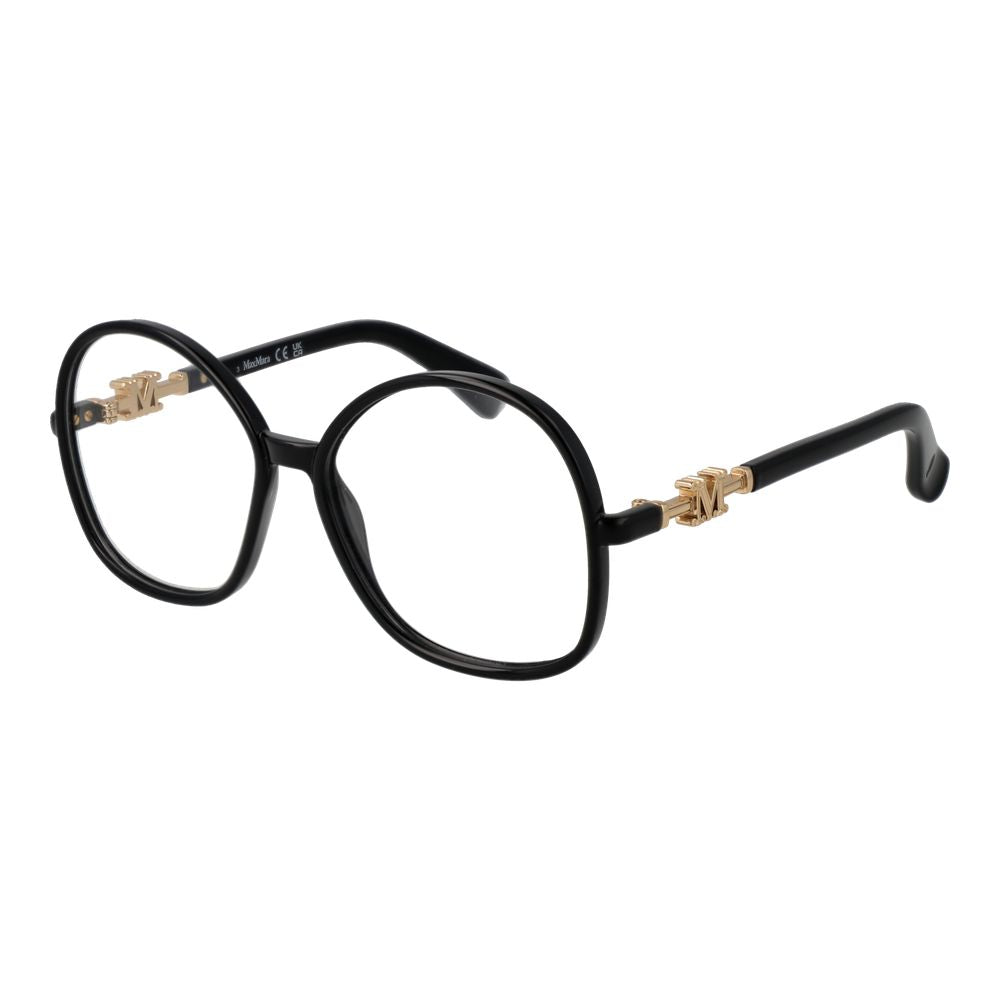 Max Mara Schwarze Kunststoffbrille (Gestell)