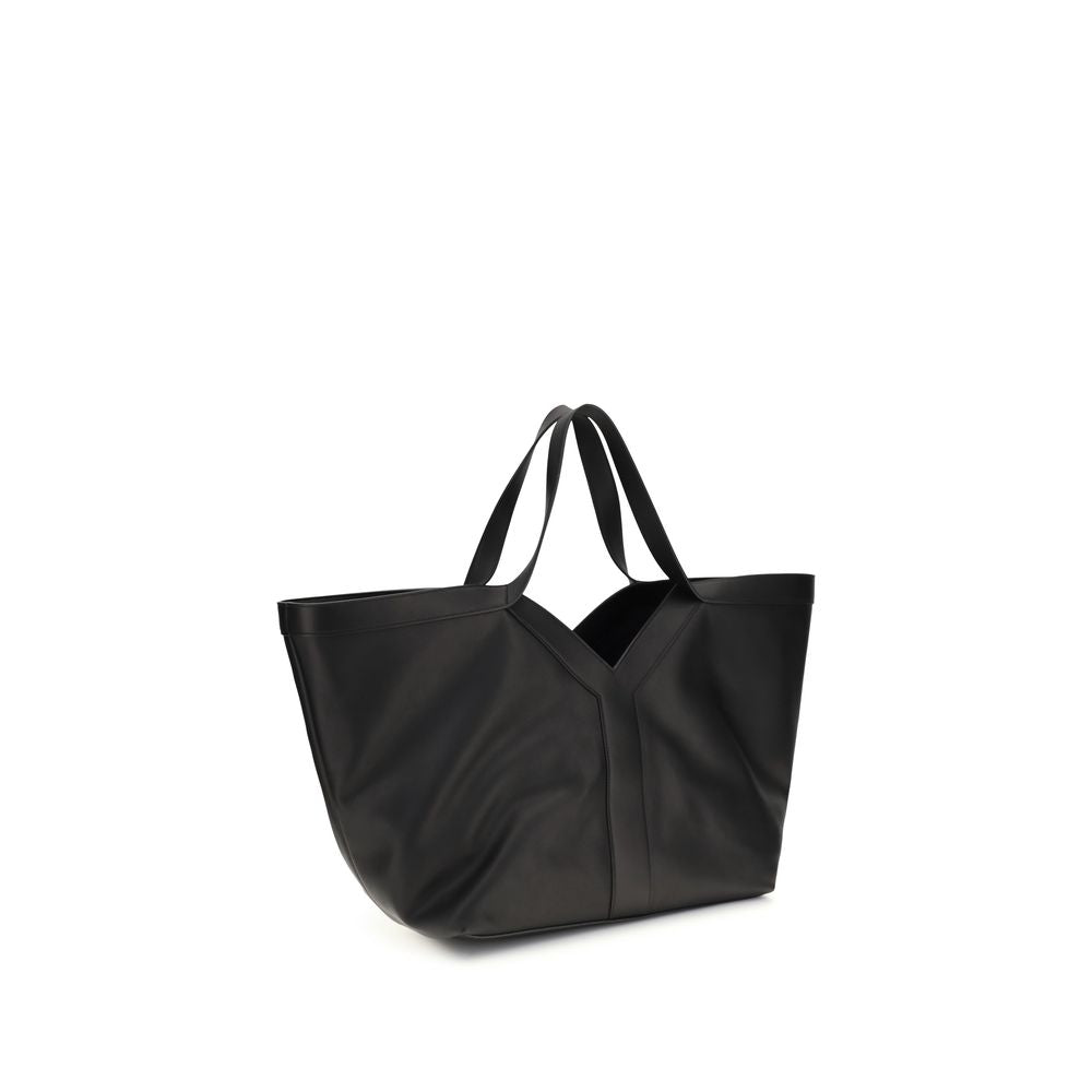 Saint Laurent Black Bos Taurus Calfskin Shoulder Bag