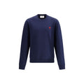 Ami Paris Blauer Baumwoll-Sweatshirt