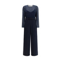 P.A.R.O.S.H. Blauer Jumpsuit aus Polyester