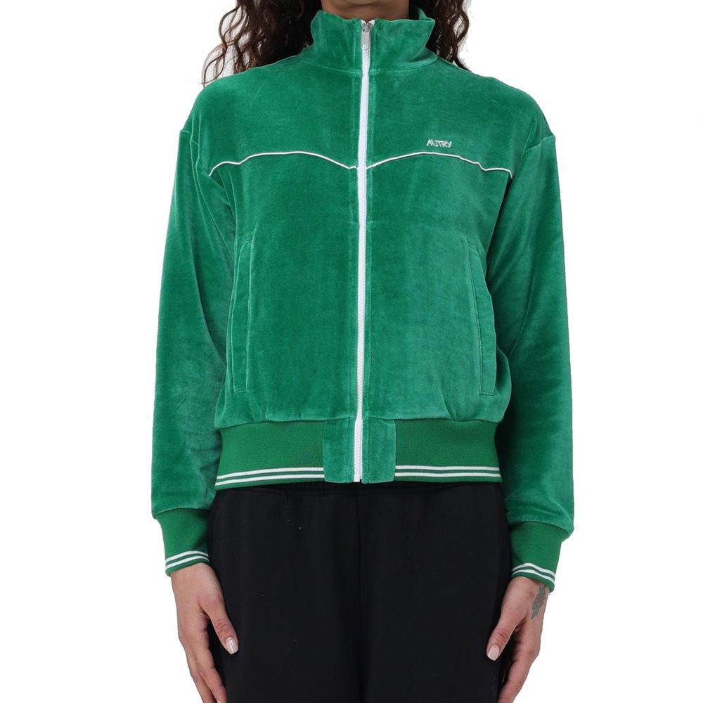 Autry Zweifarbiger Baumwollpullover