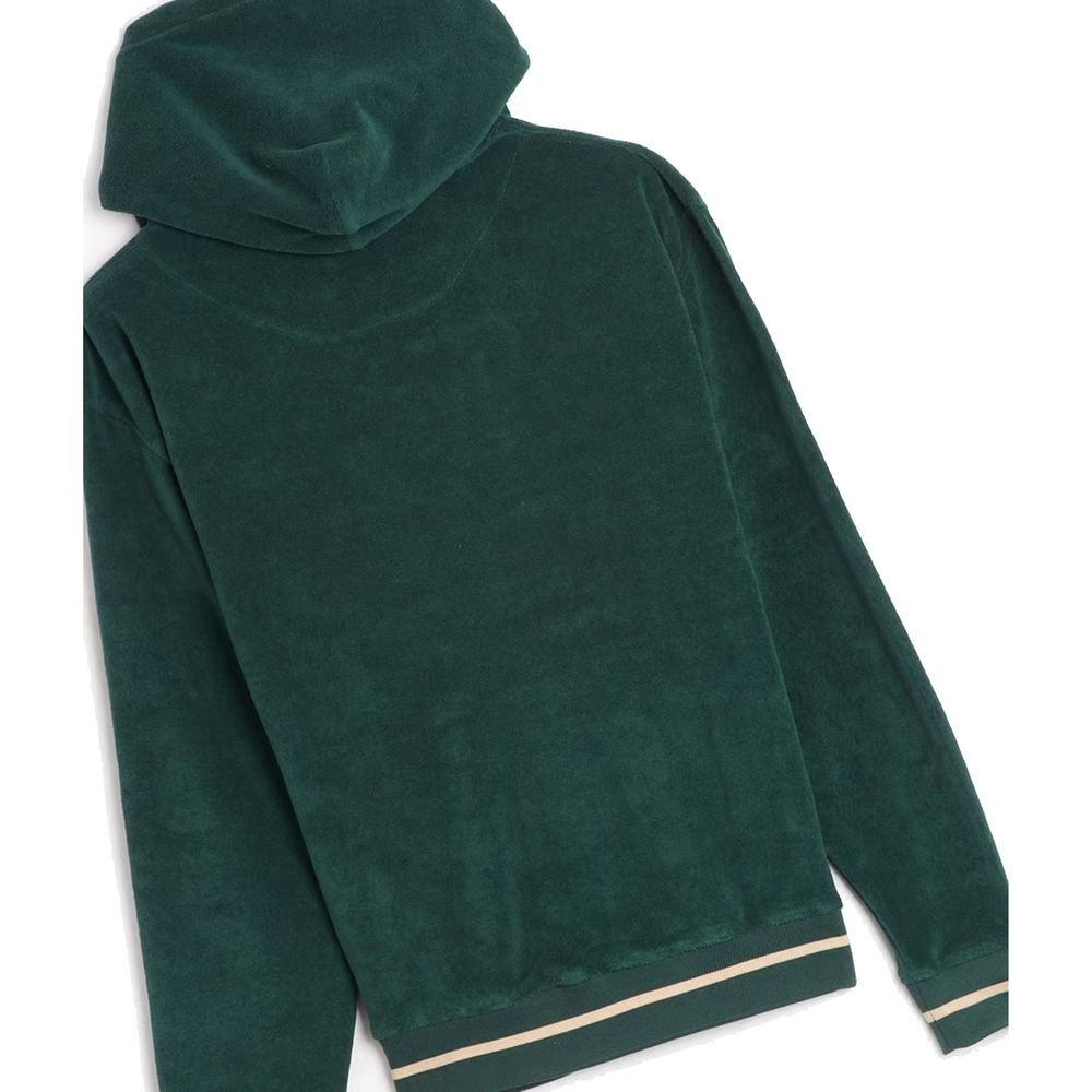 Autry Two-Tone Cotton Hooded Jacket