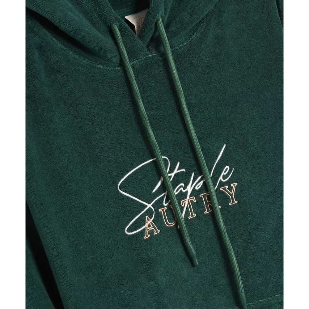 Autry Two-Tone Cotton Hooded Jacket