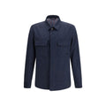 Etro Blauer Wollmantel