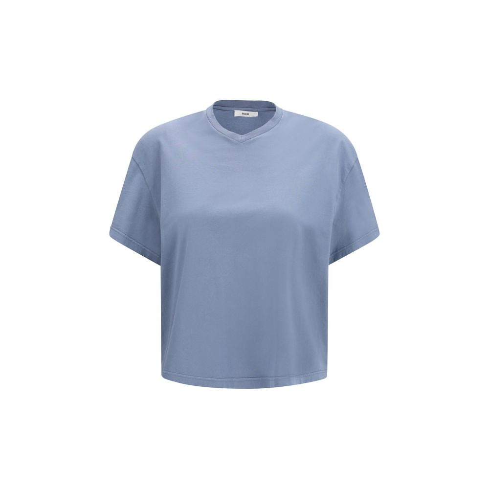 RIER Blaues Baumwoll-T-Shirt