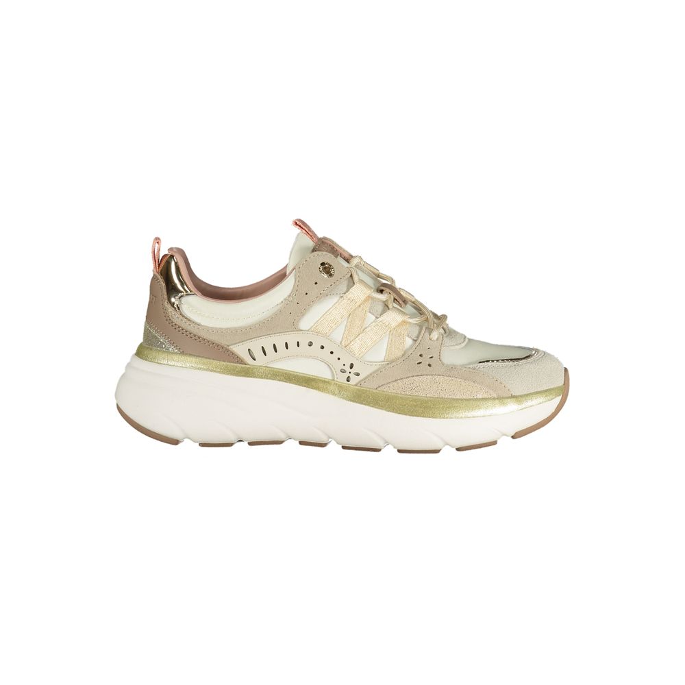 Twinset Beige Polyurethane Women's Sneakers