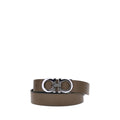 Ferragamo Brauner Kalbsleder Bos Taurus Regular Gürtel