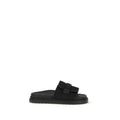 Fendi Schwarze Sandalen aus Polyamid