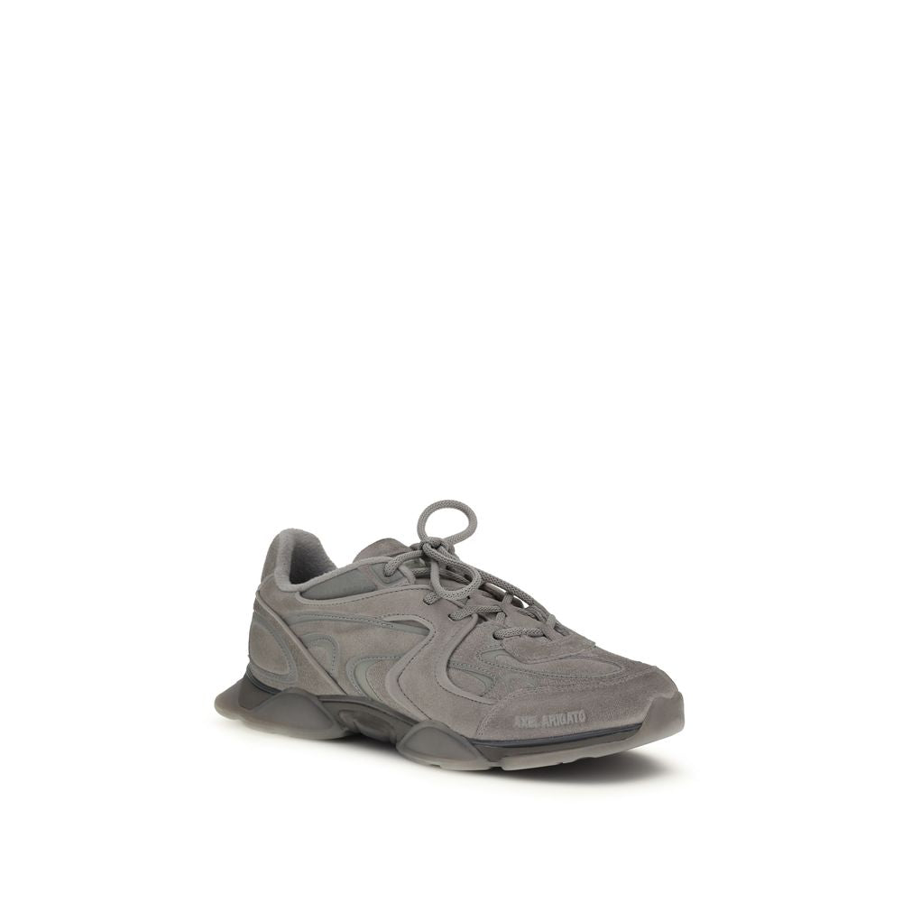 Axel Arigato Graue Kalbsleder Bos Taurus Chunky Sneaker