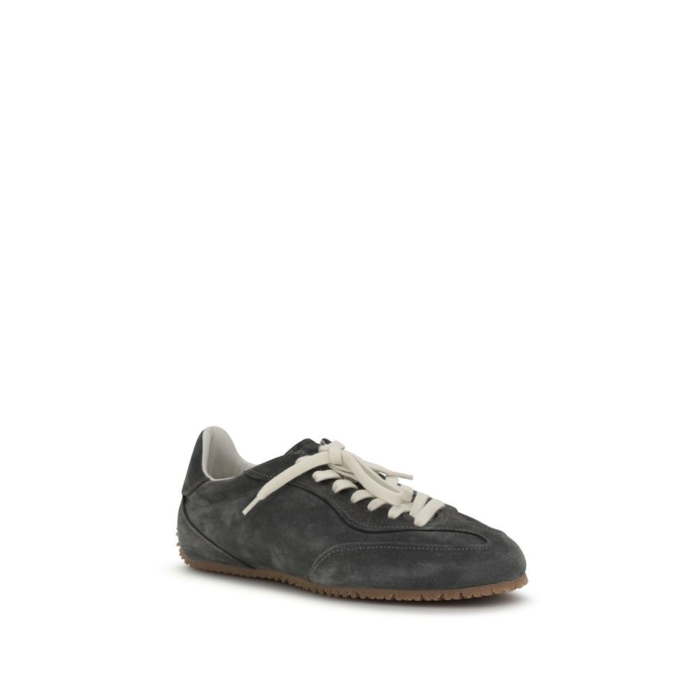 Axel Arigato Graue Bos Taurus Kalbsleder Low-Top-Sneaker
