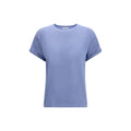 Brunello Cucinelli Blaues Nylon-T-Shirt