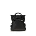 Maison Margiela Schwarze Ziegenleder-Handtasche