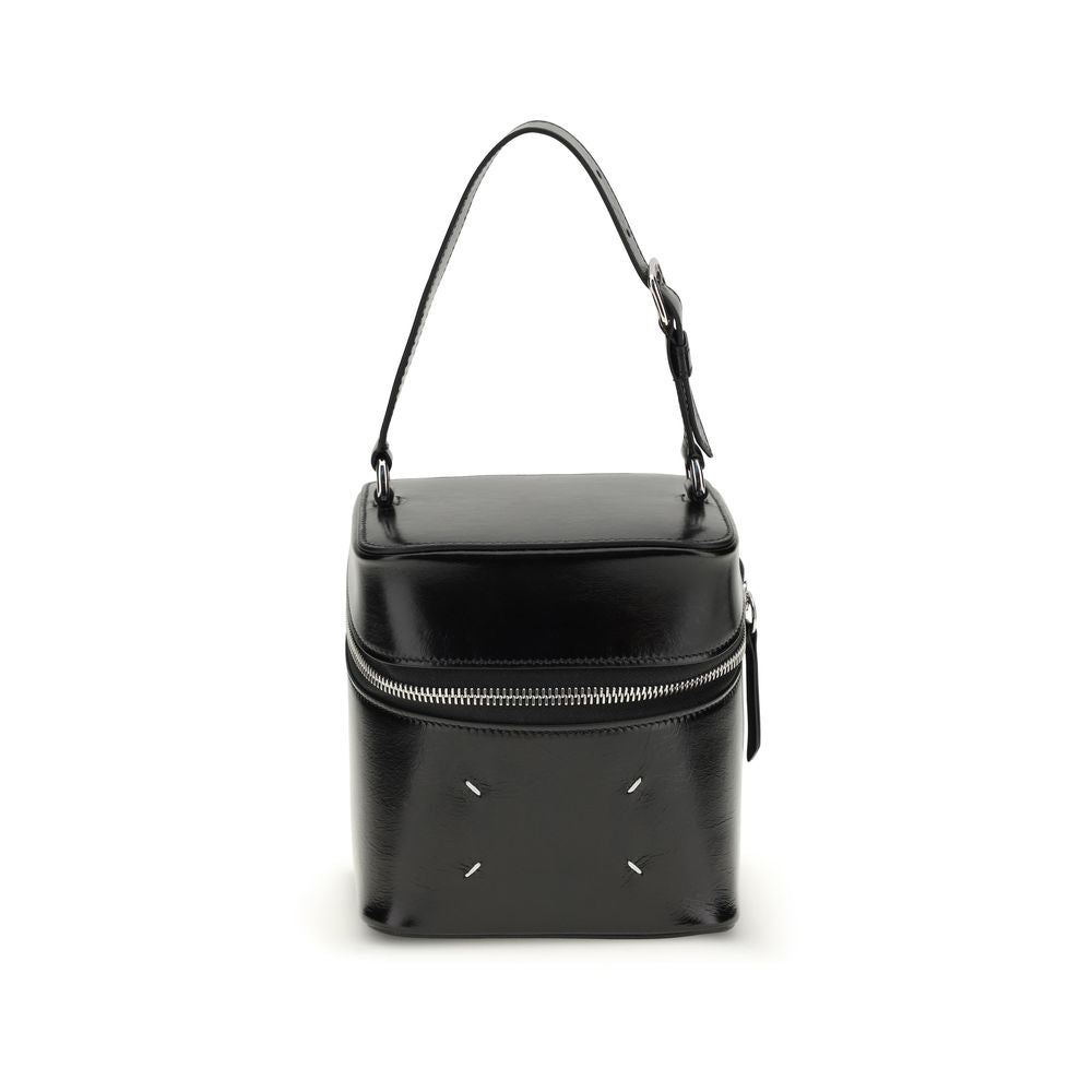 Maison Margiela Black Calf Leather Bos Taurus Bucket Bag