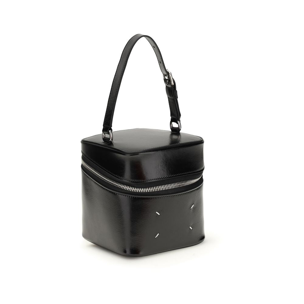 Maison Margiela Black Calf Leather Bos Taurus Bucket Bag