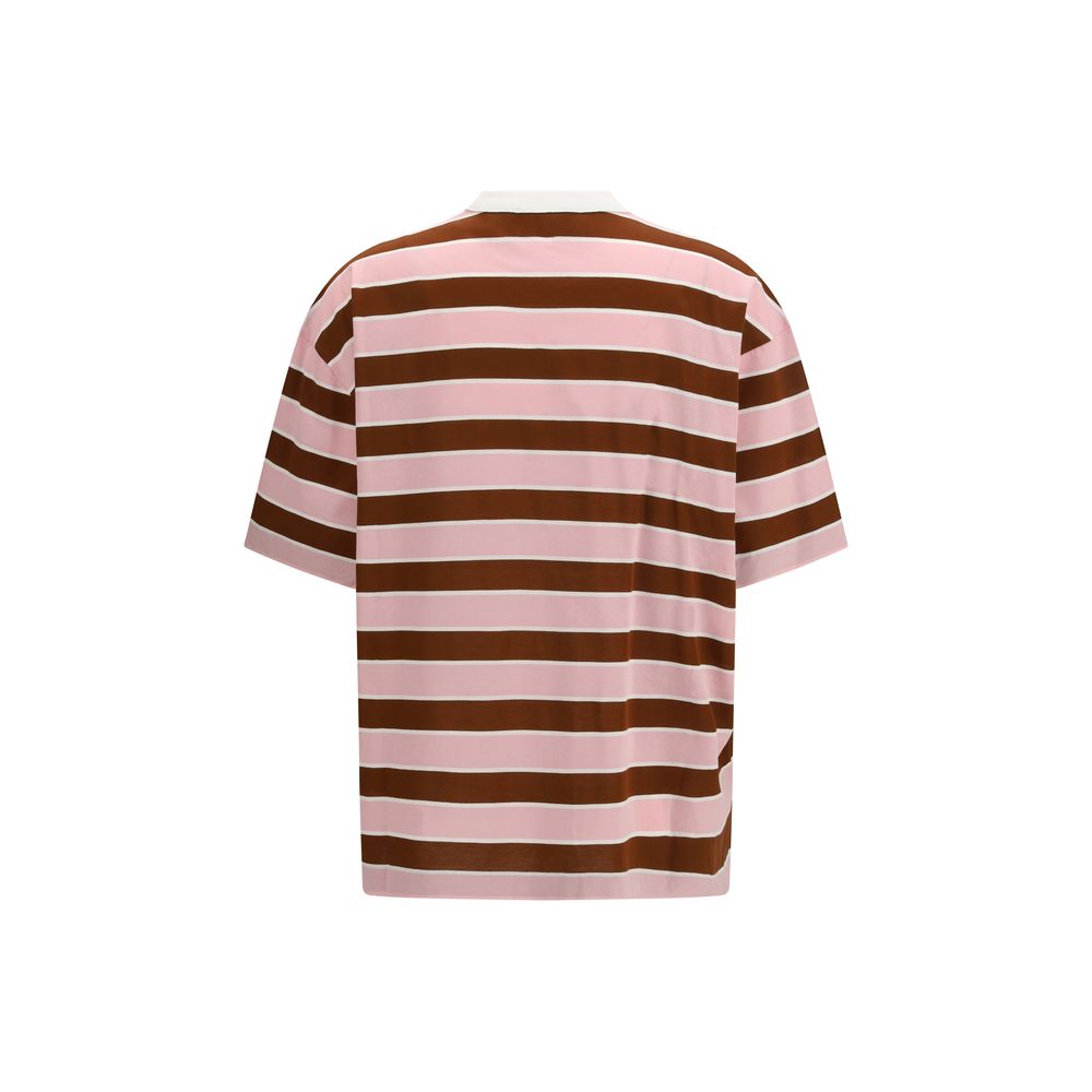 Prada Mehrfarbiges Baumwoll-T-Shirt