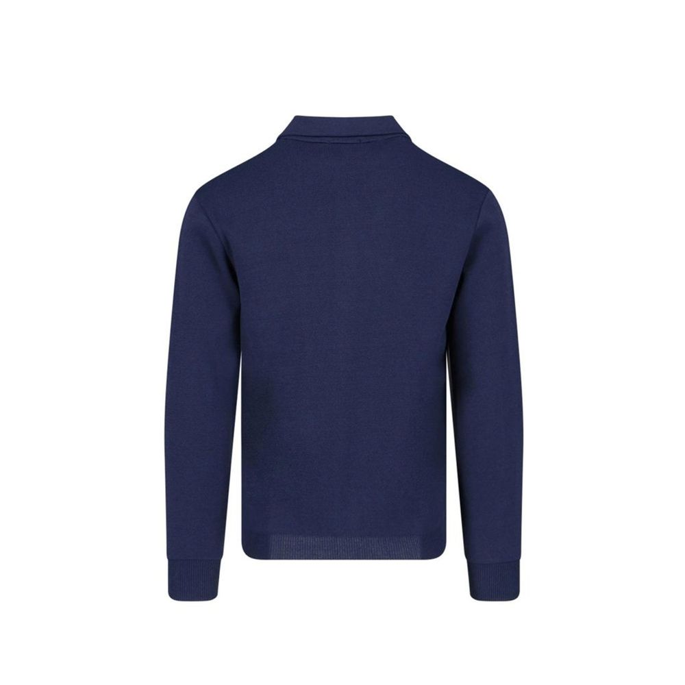 Autry Blaue Strickjacke aus Nylon