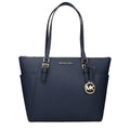 Michael Kors Schultertasche aus blauem Leder