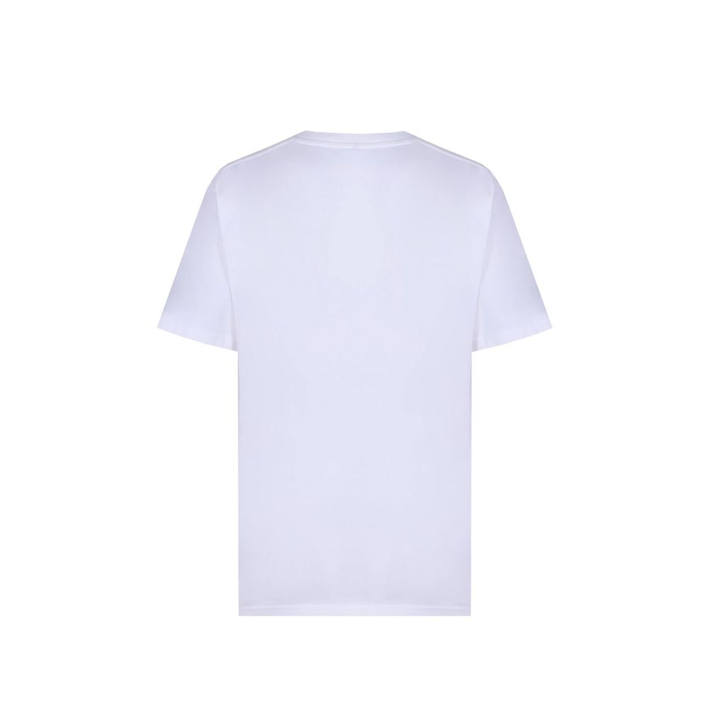 Autry Weißes Baumwoll-T-Shirt