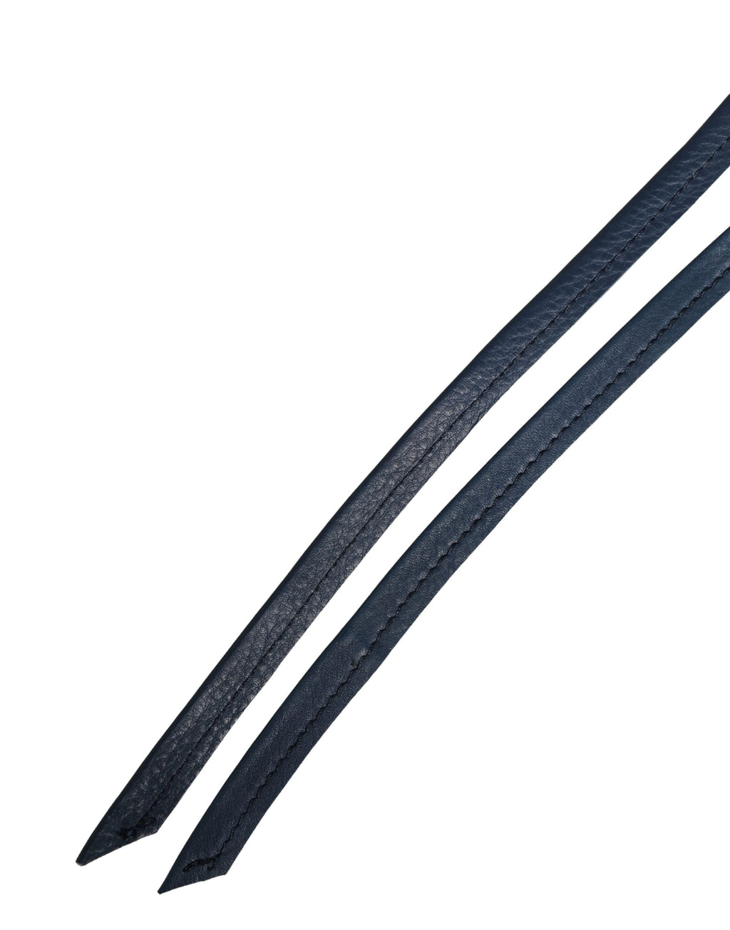 Ermanno Scervino Blue Leather Women's 'Cintura' Belt in Extra Wide