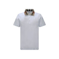 Burberry Weißes Poloshirt aus Baumwolle
