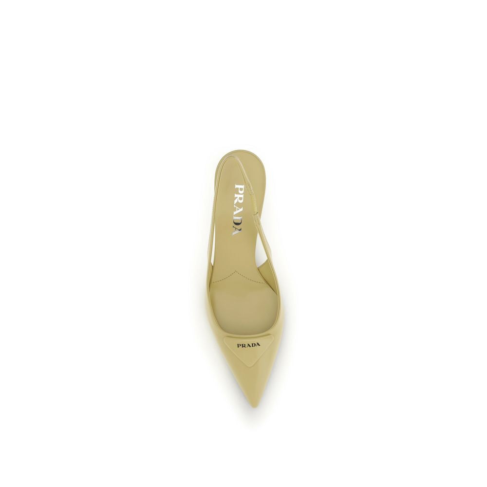 Prada Bicolor Calfskin Pumps "Bos Taurus"