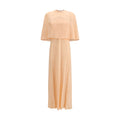 Forte_Forte Orange Viscose Casual Dress