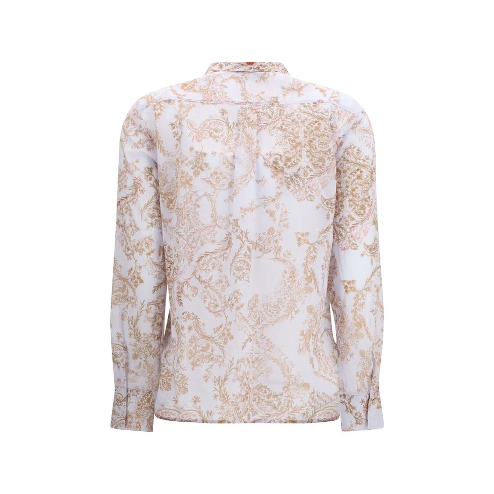 Forte_Forte Multicolor Patterned Cotton Shirt
