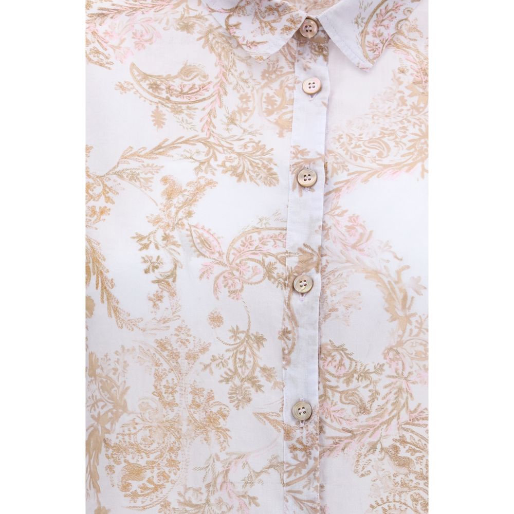 Forte_Forte Multicolor Patterned Cotton Shirt