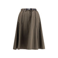 Prada Midirock aus recyceltem Polyester in Bicolor