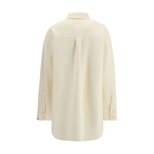 Max Mara Beige Wollhemd